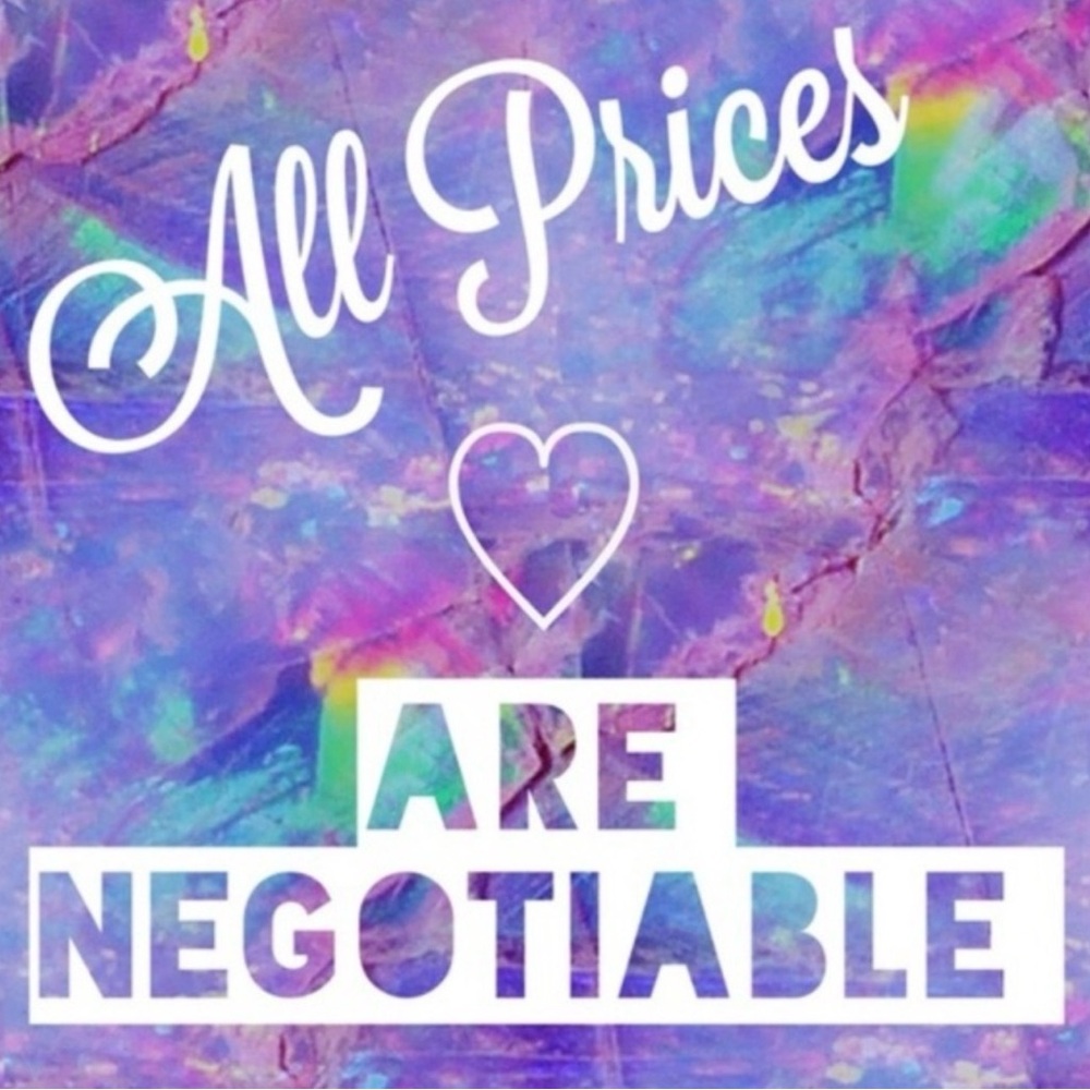 Negotiable Prices